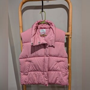 Urban Outfitters Light Pink Quilted Jacket
